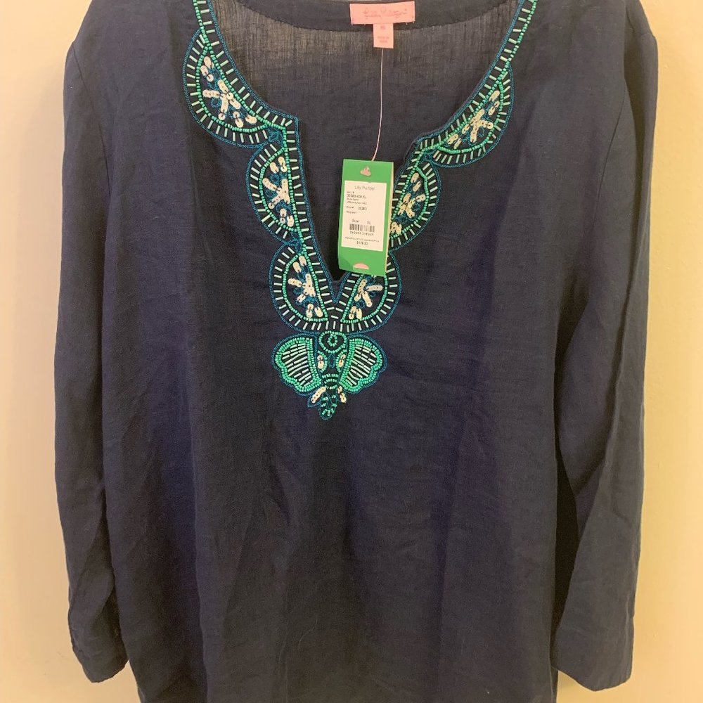 NWT Lilly Pulitzer Long Sleeve Shirt - XL